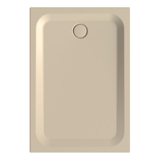 Bette Ultra Duschwanne Sand 1300x900x35/30mm Rechteck mit Minimum-Träger GT-Stahl