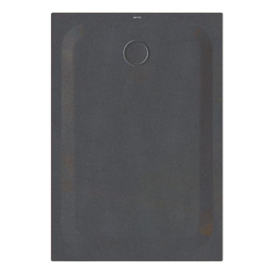 Bette Ultra Duschwanne Midnight 1300x900x35/30mm BetteGlasur Plus Rechteck GT-Stahl