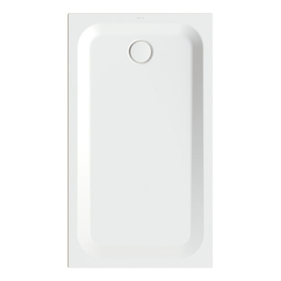Bette Ultra Duschwanne Snow 1400x800x35mm Rechteck mit Wannenträger GT-Stahl