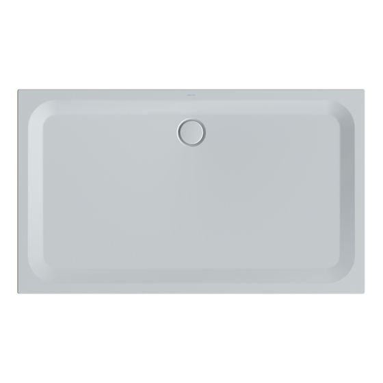 Bette Ultra Duschwanne Manhattan 1700x1000x35/30mm BetteGlasur Plus mit Minimum-Träger Rechteck GT-Stahl