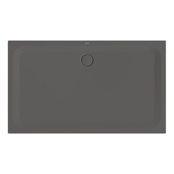 Bette Ultra Duschwanne Anthracite 1700x1000x35/30mm BetteGlasur Plus Rechteck GT-Stahl