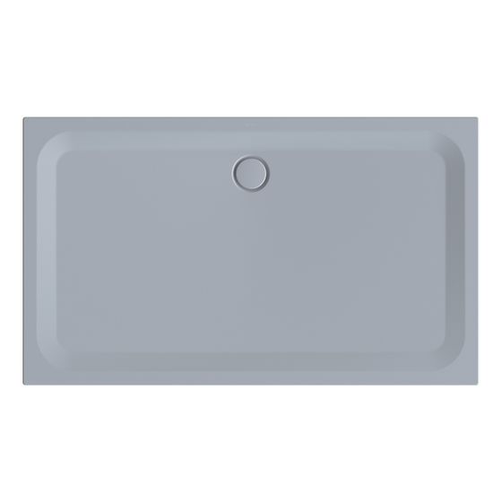Bette Ultra Duschwanne Quartz 1700x1000x35/30mm BetteAntirutsch Pro mit Minimum-Träger Rechteck GT-Stahl