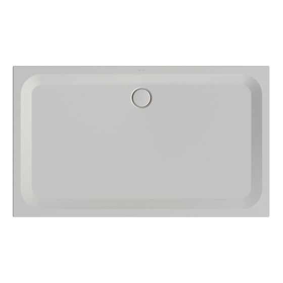 Bette Ultra Duschwanne Silver 1700x1000x35/30mm Rechteck mit Minimum-Träger GT-Stahl