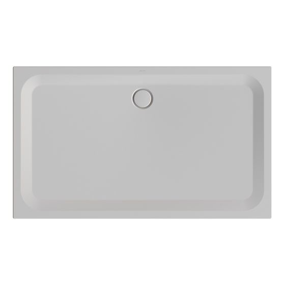 Bette Ultra Duschwanne Dust 1700x1000x35/30mm BetteGlasur Plus Rechteck GT-Stahl
