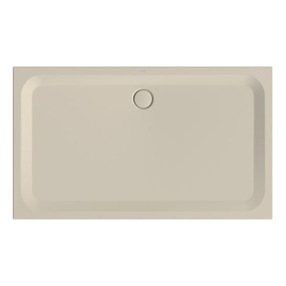 Bette Ultra Duschwanne Beige 1700x1000x35/30mm BetteGlasur Plus Rechteck GT-Stahl
