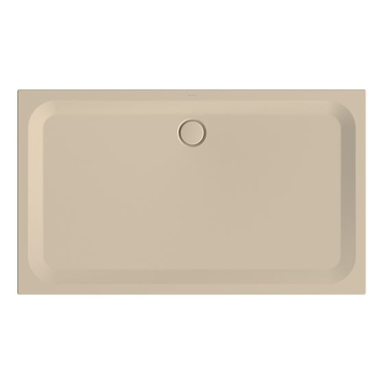 Bette Ultra Duschwanne Sand 1700x1000x35/30mm BetteGlasur Plus mit Minimum-Träger Rechteck GT-Stahl
