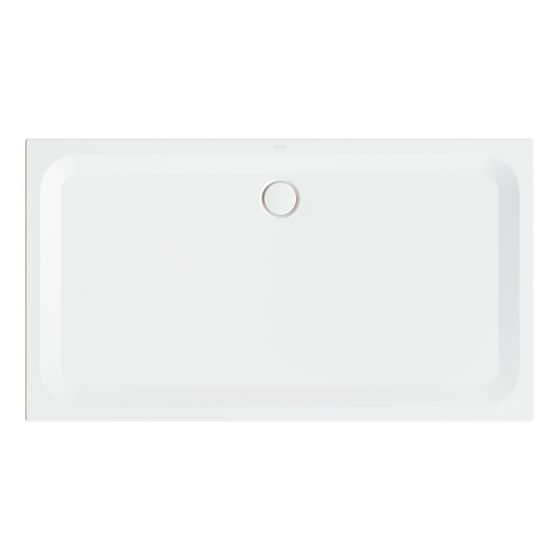 Bette Ultra Duschwanne Starwhite 1800x1000x35/30mm Rechteck mit Minimum-Träger GT-Stahl