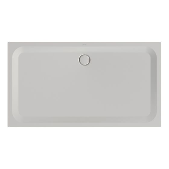Bette Ultra Duschwanne Silver 1800x1000x35/30mm BetteGlasur Plus Rechteck GT-Stahl