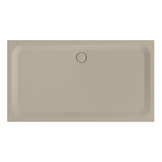 Bette Ultra Duschwanne Cashmere 1800x1000x35/30mm BetteAntirutsch Pro mit Minimum-Träger Rechteck GT-Stahl