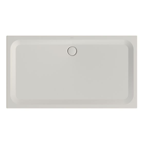 Bette Ultra Duschwanne Flax 1800x1000x35/30mm BetteGlasur Plus mit Minimum-Träger Rechteck GT-Stahl