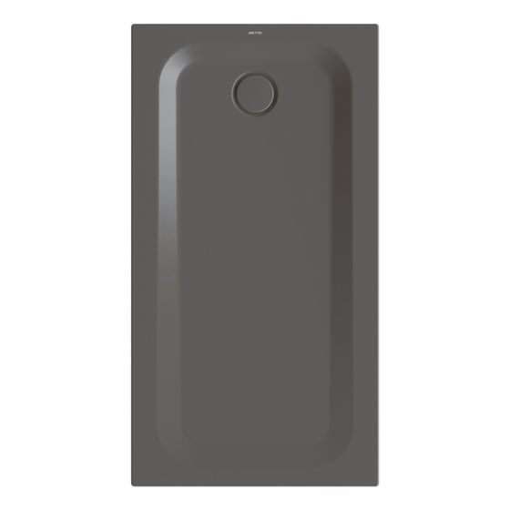 Bette Ultra Duschwanne Anthracite 1400x750x35/30mm BetteAntirutsch Pro Rechteck GT-Stahl