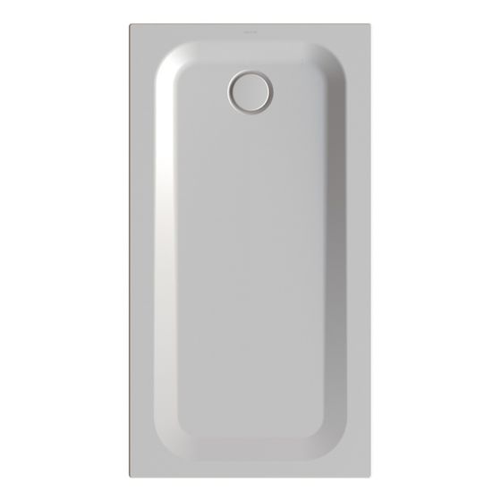 Bette Ultra Duschwanne Dust 1400x750x35/30mm BetteGlasur Plus mit Minimum-Träger Rechteck GT-Stahl