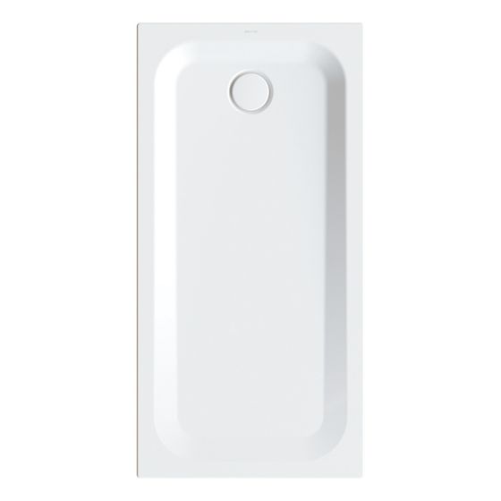Bette Ultra Duschwanne Weiß 1400x700x35/30mm BetteAntirutsch Pro mit Minimum-Träger Rechteck GT-Stahl
