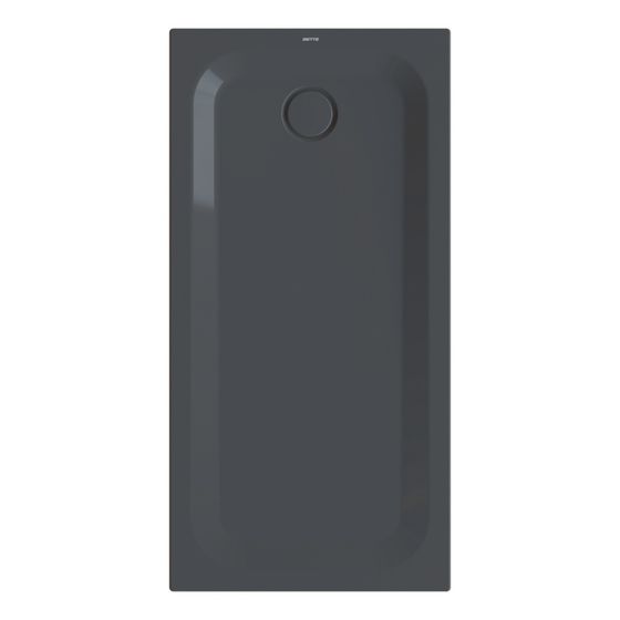 Bette Ultra Duschwanne Schwarz 1400x700x35/30mm Rechteck mit Minimum-Träger GT-Stahl