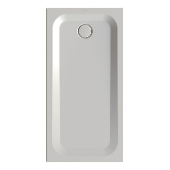 Bette Ultra Duschwanne Silver 1400x700x35/30mm BetteAntirutsch Pro mit Minimum-Träger Rechteck GT-Stahl