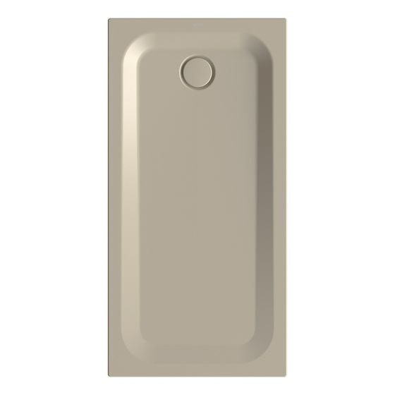 Bette Ultra Duschwanne Cashmere 1400x700x35/30mm BetteAntirutsch Pro Rechteck GT-Stahl