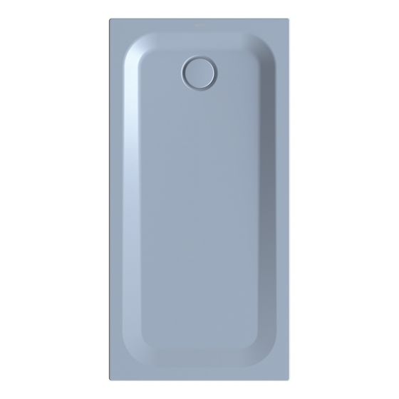 Bette Ultra Duschwanne Blue satin 1400x700x35/30mm BetteGlasur Plus mit Minimum-Träger Rechteck GT-Stahl