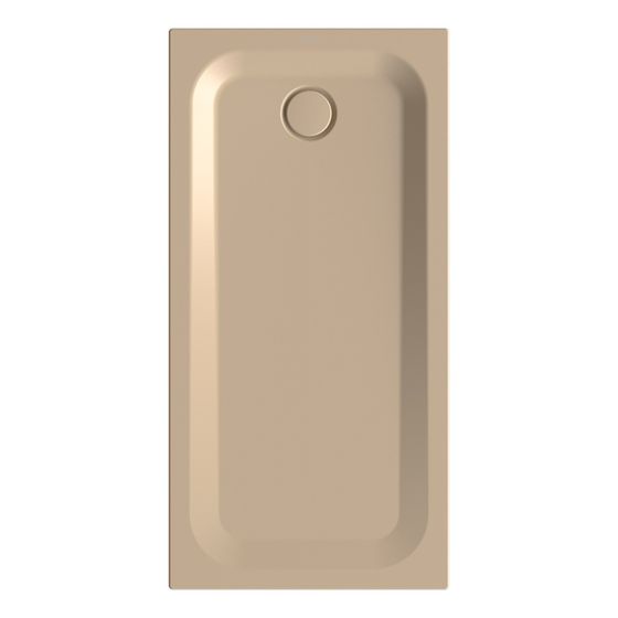 Bette Ultra Duschwanne Greige 1400x700x35/30mm Rechteck mit Minimum-Träger GT-Stahl