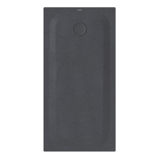 Bette Ultra Duschwanne Midnight 1400x700x35/30mm BetteGlasur Plus mit Minimum-Träger Rechteck GT-Stahl