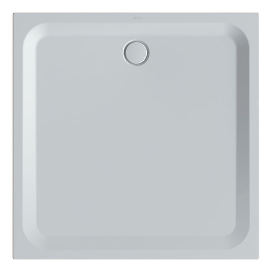 Bette Ultra Duschwanne Manhattan 1300x1300x35/30mm BetteGlasur Plus Rechteck GT-Stahl
