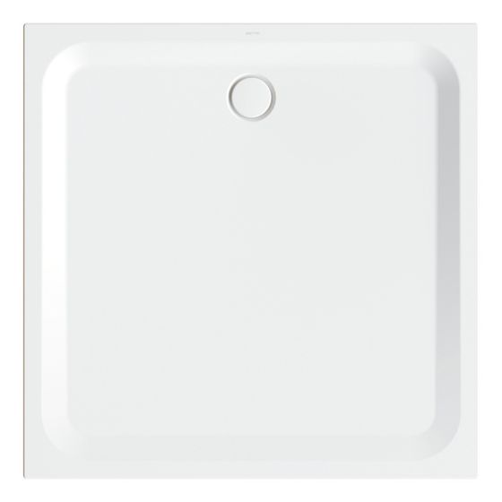 Bette Ultra Duschwanne Starwhite 1300x1300x35/30mm BetteGlasur Plus Rechteck GT-Stahl