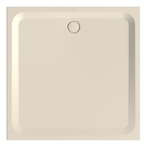 Bette Ultra Duschwanne Pergamon 1400x1400x35/30mm BetteGlasur Plus Rechteck GT-Stahl