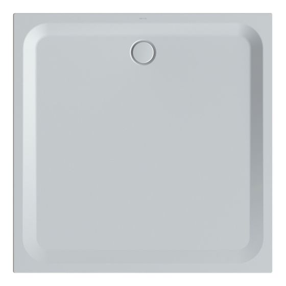 Bette Ultra Duschwanne Manhattan 1400x1400x35/30mm BetteGlasur Plus Rechteck GT-Stahl