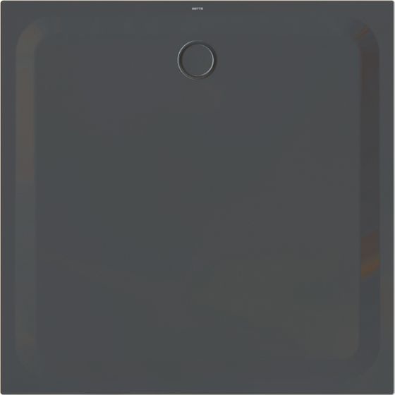 Bette Ultra Duschwanne Schwarz 1400x1400x35/30mm Rechteck GT-Stahl