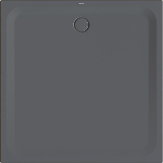 Bette Ultra Duschwanne Slate 1400x1400x35/30mm BetteGlasur Plus Rechteck GT-Stahl