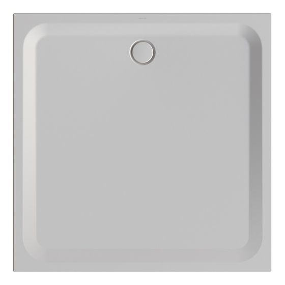 Bette Ultra Duschwanne Dust 1400x1400x35/30mm BetteGlasur Plus Rechteck GT-Stahl