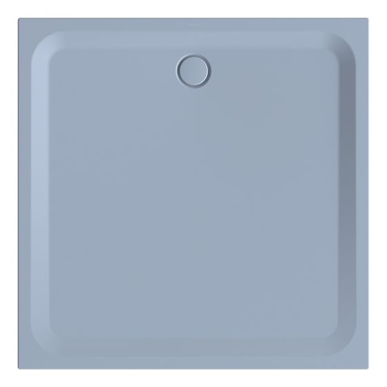 Bette Ultra Duschwanne Blue satin 1400x1400x35/30mm BetteGlasur Plus Rechteck GT-Stahl