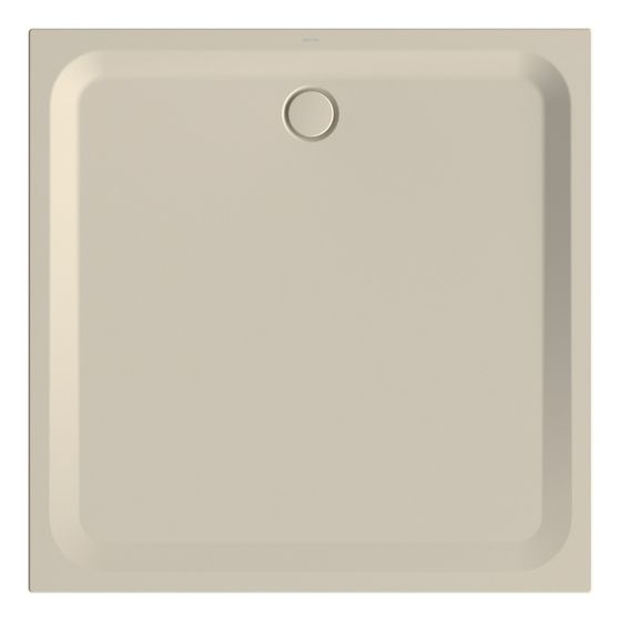 Bette Ultra Duschwanne Beige 1400x1400x35/30mm Rechteck mit Minimum-Träger GT-Stahl