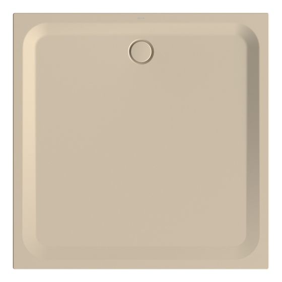 Bette Ultra Duschwanne Sand 1400x1400x35/30mm Rechteck mit Minimum-Träger GT-Stahl
