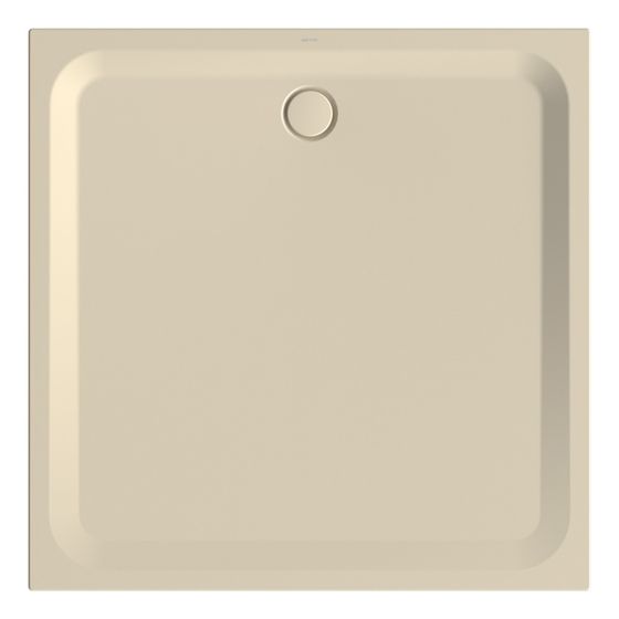 Bette Ultra Duschwanne Cream 1400x1400x35/30mm Rechteck GT-Stahl