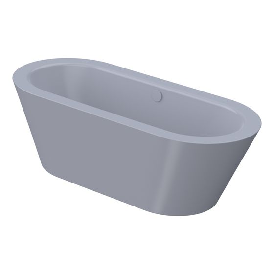 Bette Starlet Oval Silhouette Badewanne Greige 1750x800x420/575mm 2-Sitzer GT-Stahl