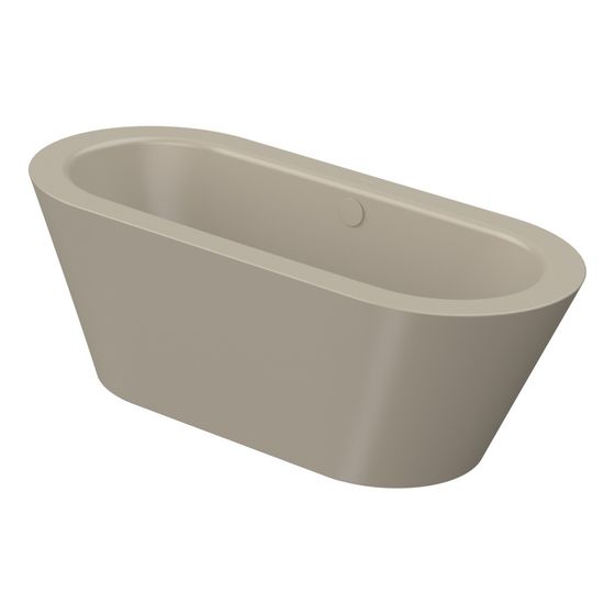 Bette Starlet Oval Silhouette Badewanne Cashmere 1650x750x420/575mm 2-Sitzer GT-Stahl