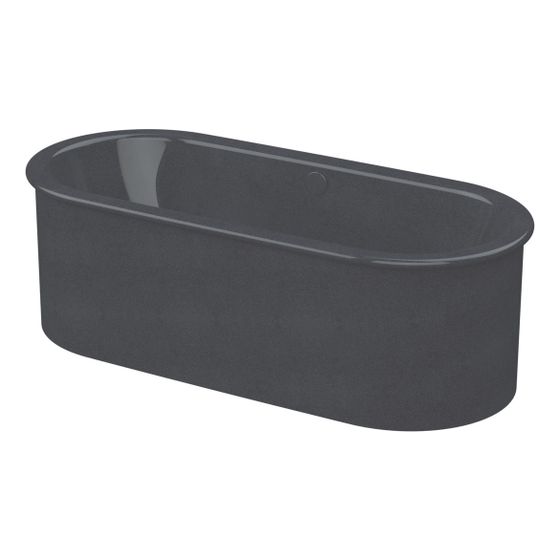 Bette Suno Oval Badewanne Midnight 1775x775x420mm 2-Sitzer GT-Stahl