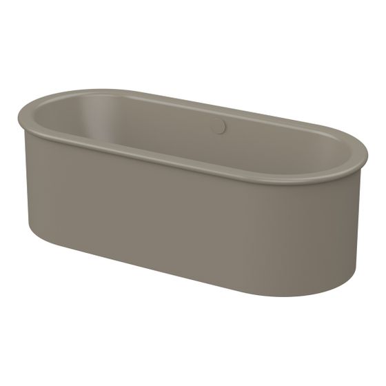 Bette Suno Oval Badewanne Graphite 1775x775x420mm 2-Sitzer GT-Stahl