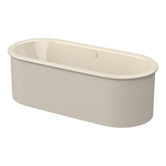 Bette Badewanne Suno Oval Pergamon 1775x775x420mm 2-Sitzer GT-Stahl