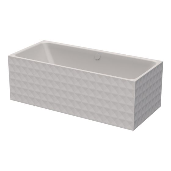 Bette Loft Ornament Badewanne Dust 1810x810x420/620mm 2-Sitzer Rechteck GT-Stahl