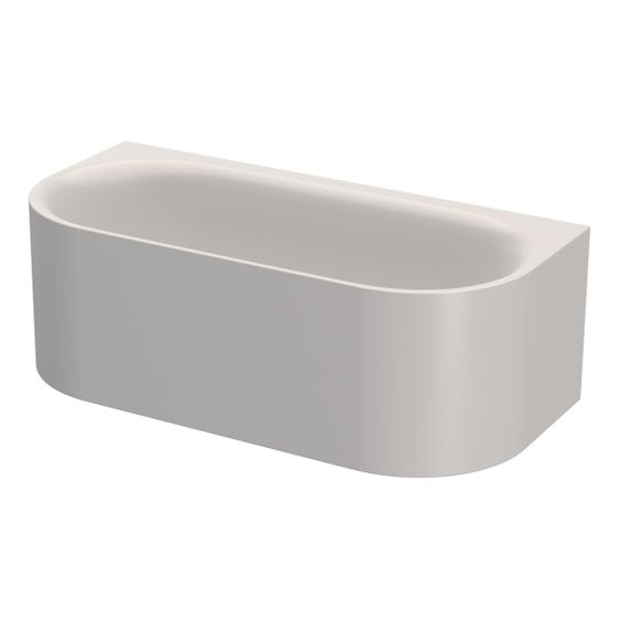 Bette Lux Oval I Silhouette Badewanne Silver 1700x800x450/575mm Sonderform 2-Sitzer GT-Stahl