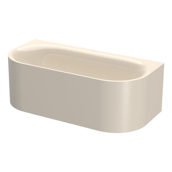 Bette Lux Oval I Silhouette Badewanne Pergamon 1700x800x450/575mm Sonderform 2-Sitzer GT-Stahl