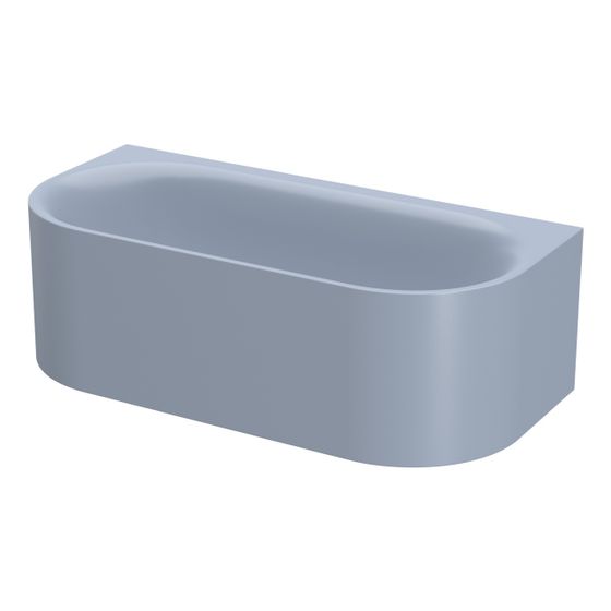 Bette Lux Oval I Silhouette Badewanne Blue satin 1800x850x450/575mm Sonderform 2-Sitzer GT-Stahl