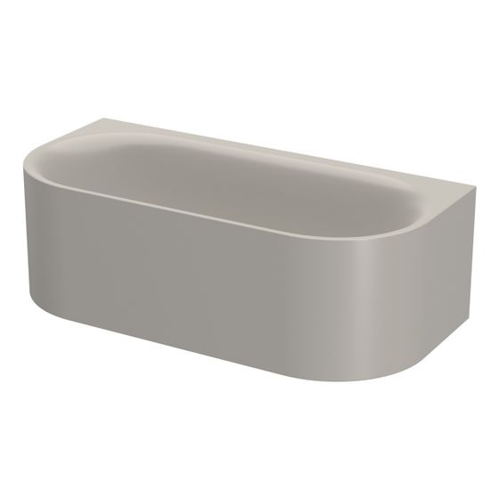 Bette Lux Oval I Silhouette Badewanne Stone 1800x850x450/575mm Sonderform 2-Sitzer GT-Stahl