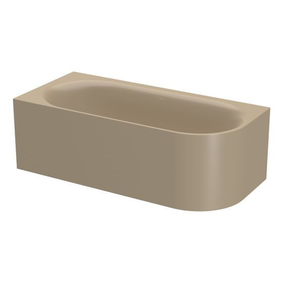 Bette Lux Oval IV Silhouette Badewanne Eck Hazel 1750x800x450/575mm Sonderform 2-Sitzer GT-Stahl