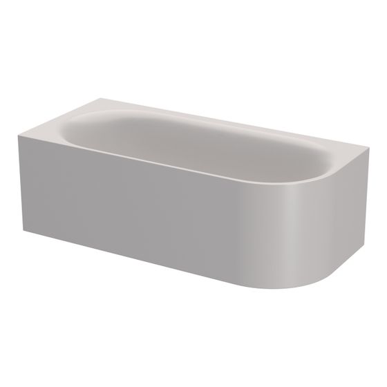 Bette Lux Oval IV Silhouette Badewanne Eck Dust 1750x800x450/575mm Sonderform 2-Sitzer GT-Stahl