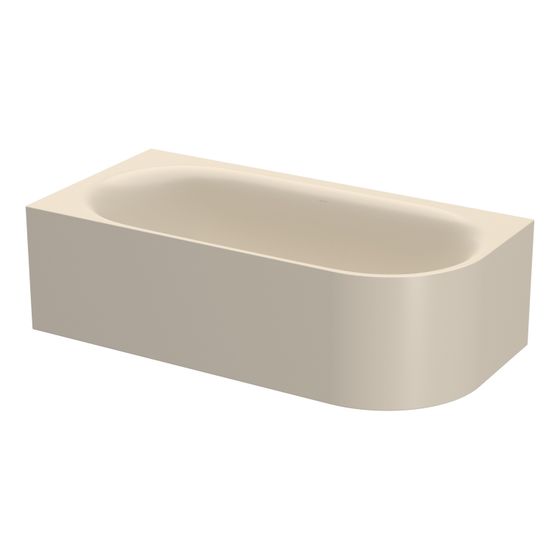 Bette Lux Oval IV Silhouette Badewanne Eck Beige 1950x950x450/575mm Sonderform 2-Sitzer GT-Stahl
