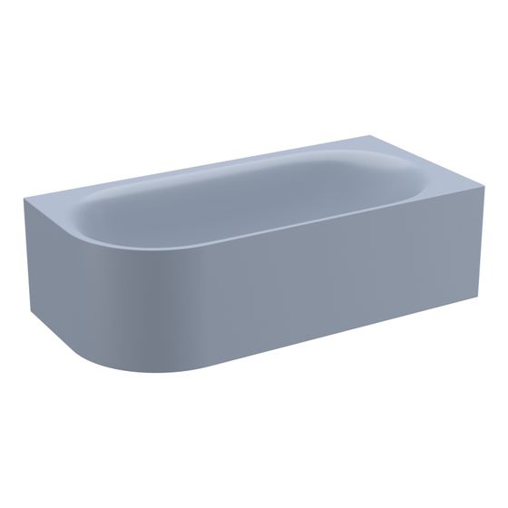 Bette Lux Oval V Silhouette Badewanne Eck Blue satin 1950x950x450/575mm Sonderform 2-Sitzer GT-Stahl
