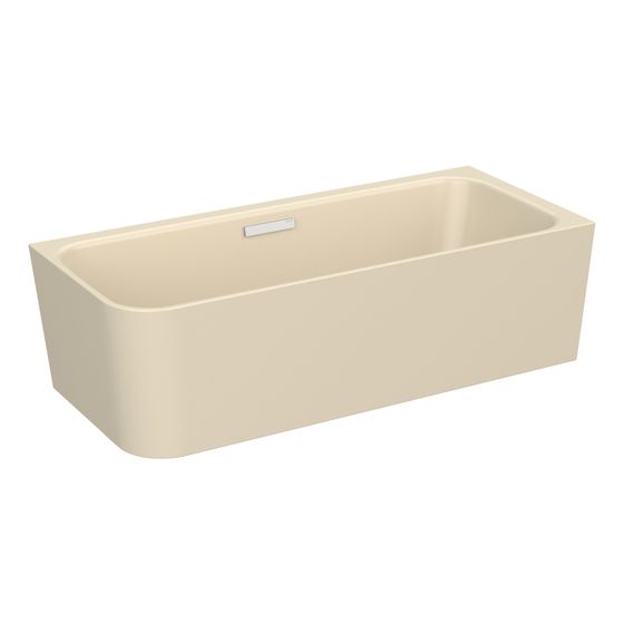 Bette Art V Badewanne Eck Cream 1850x800x420/560mm Sonderform 2-Sitzer GT-Stahl