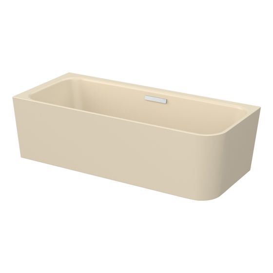 Bette Art IV Badewanne Eck Cream 1850x800x420/560mm Sonderform 2-Sitzer GT-Stahl